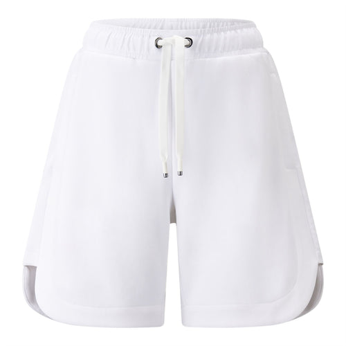Womens Blue Shorts Off White