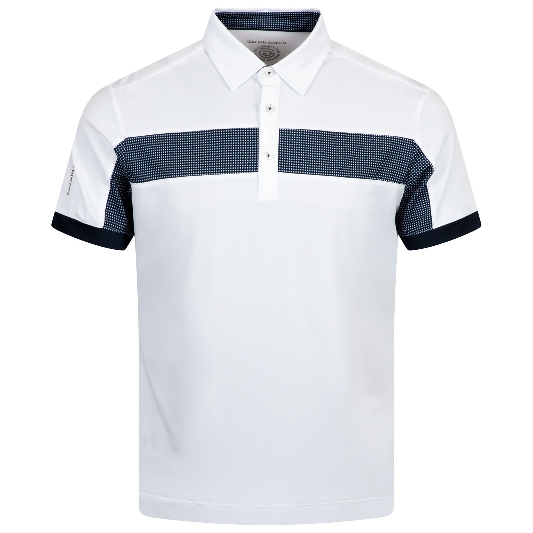 Mills VENTIL8+ Polo White/Navy
