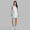 Womens Johnny Collar Ribbed Tech SL Polo Snow