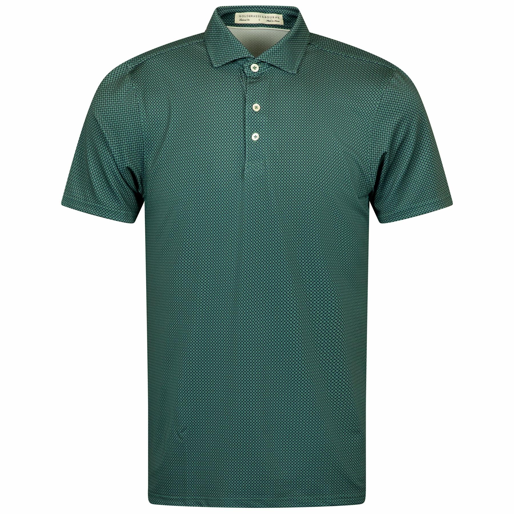 The Collins Polo Sage/Navy