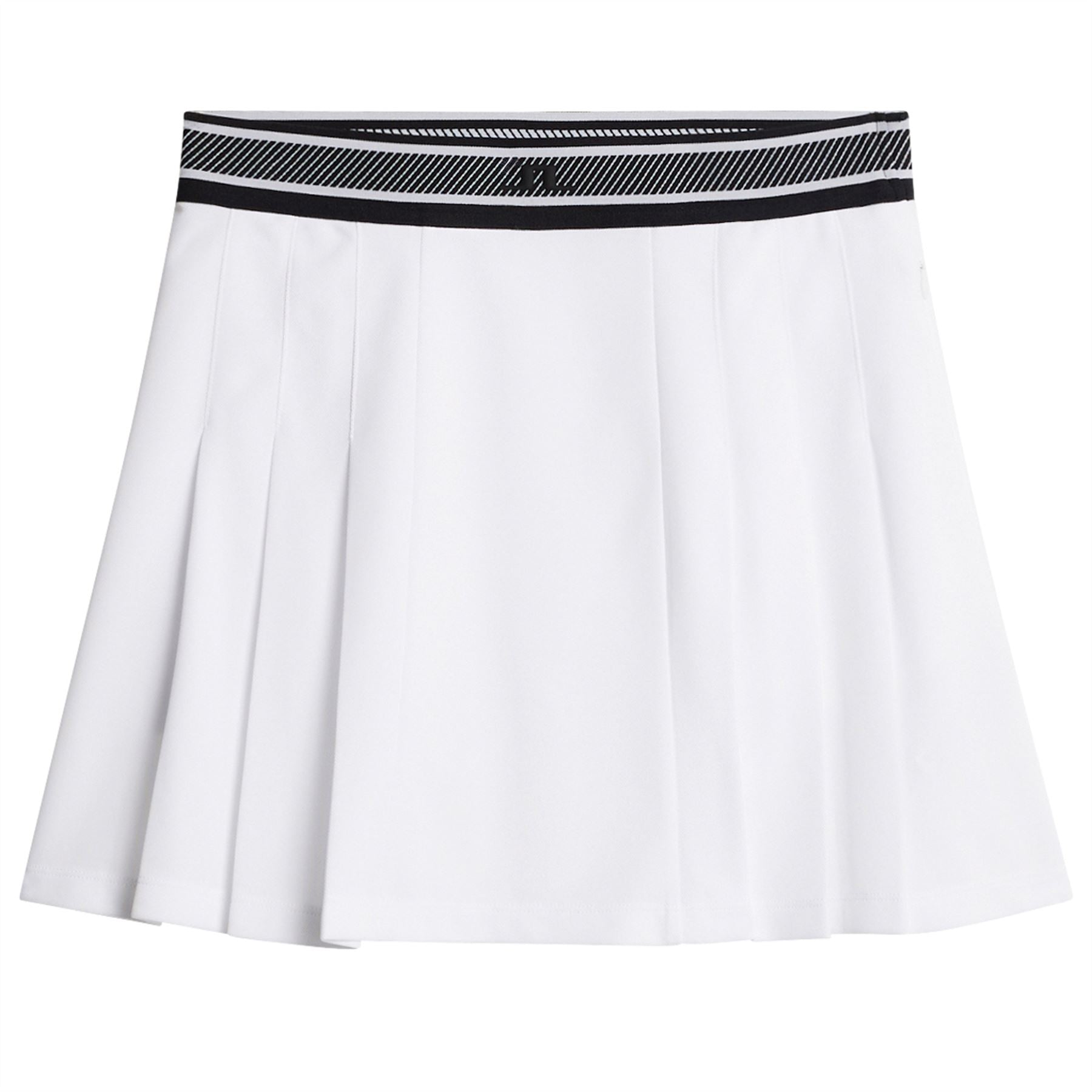 Womens Harlow Light Pique Skirt White