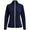 Womens Interlock Mockneck Zip Mid Refined Navy/Course Green/Ceramic White