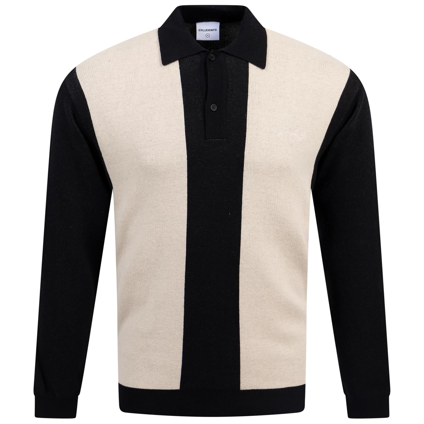 Harrison LS Polo Black
