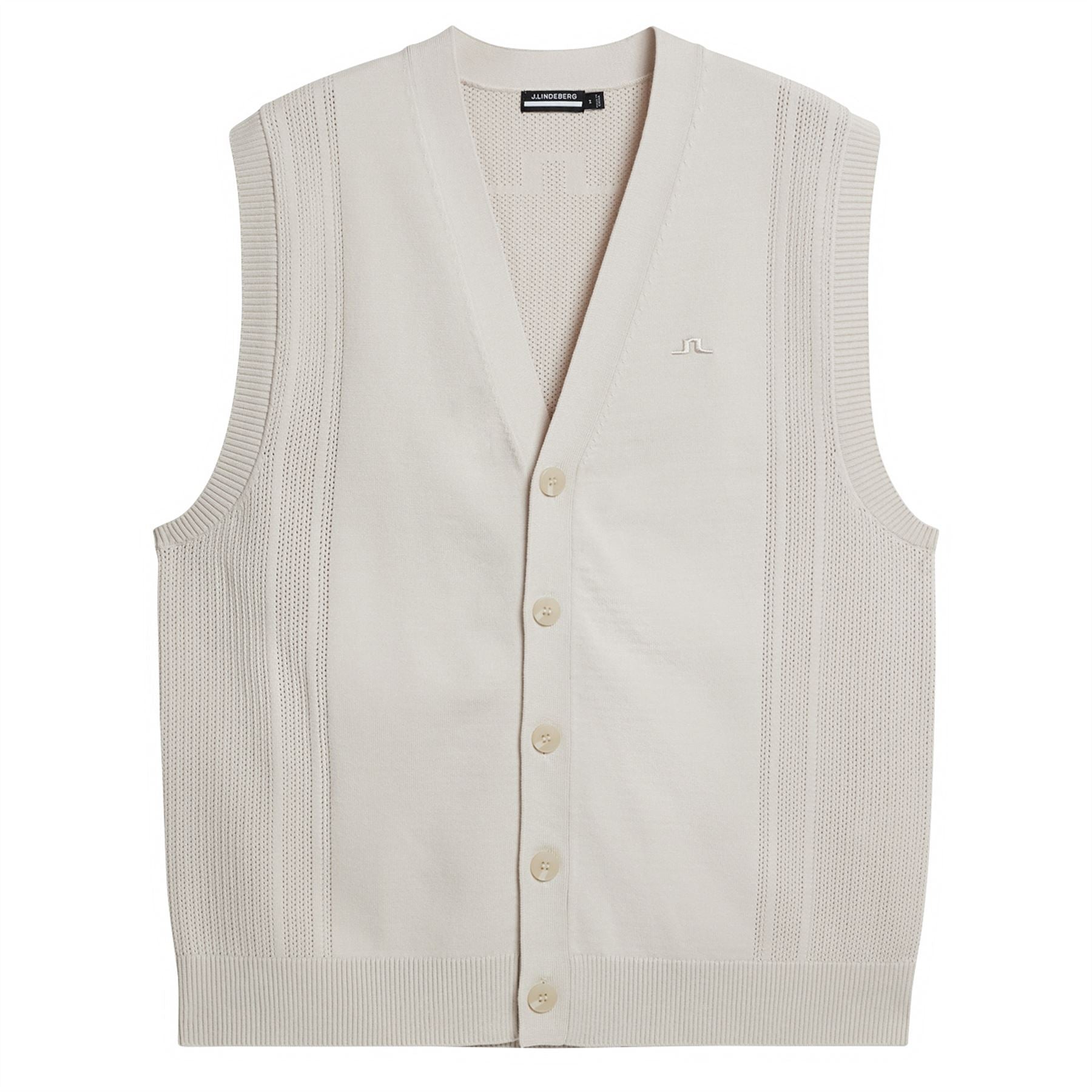 Markus Sleevless Knitted Vest Moonbeam