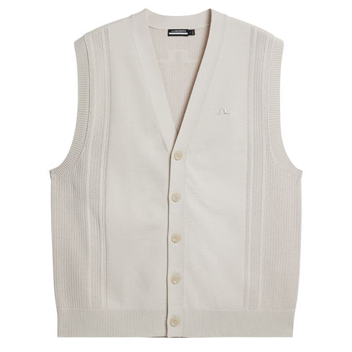 Markus Sleevless Knitted Vest Moonbeam
