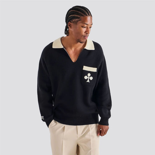 King of Clubs Sweater Black