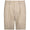 Performance Pleated Short Khaki