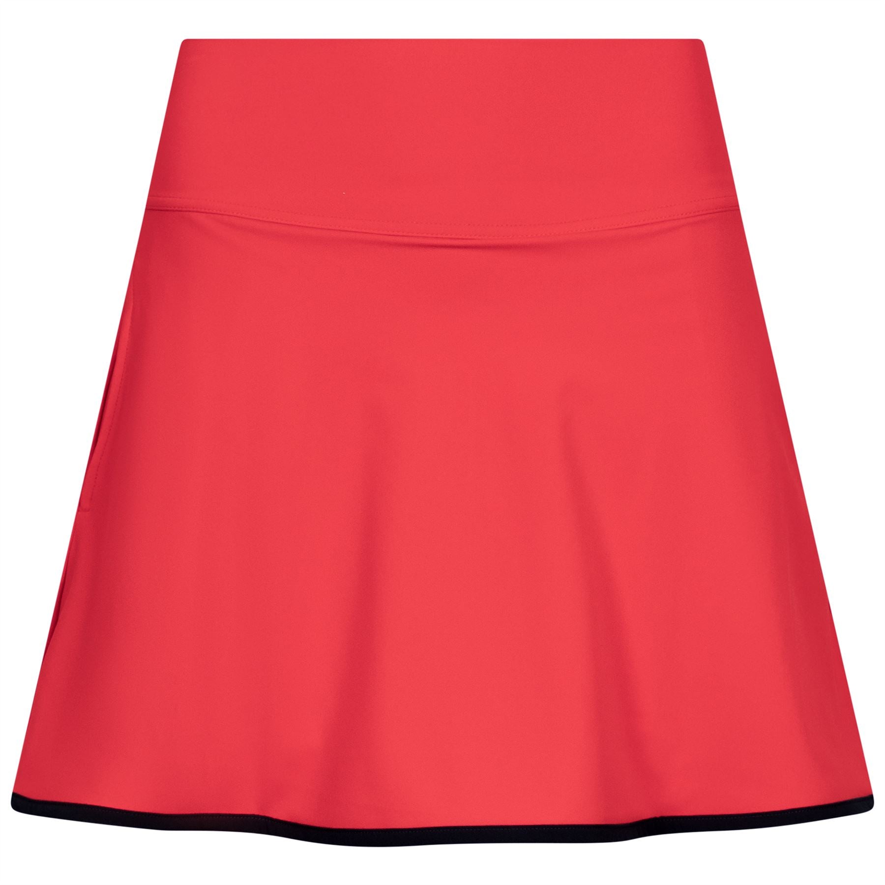 Womens Flare Skirt Red