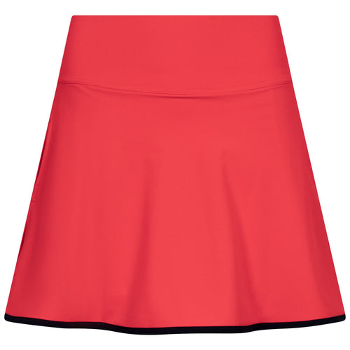 Womens Flare Skirt Red