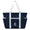 Womens Fairhaven Large Club Tote Bag Blue Nights/White