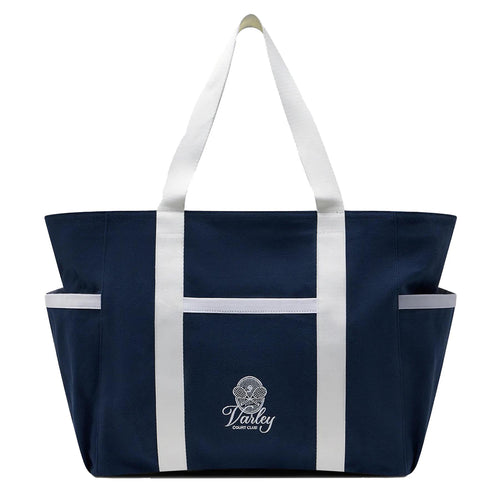 Womens Fairhaven Large Club Tote Bag Blue Nights/White
