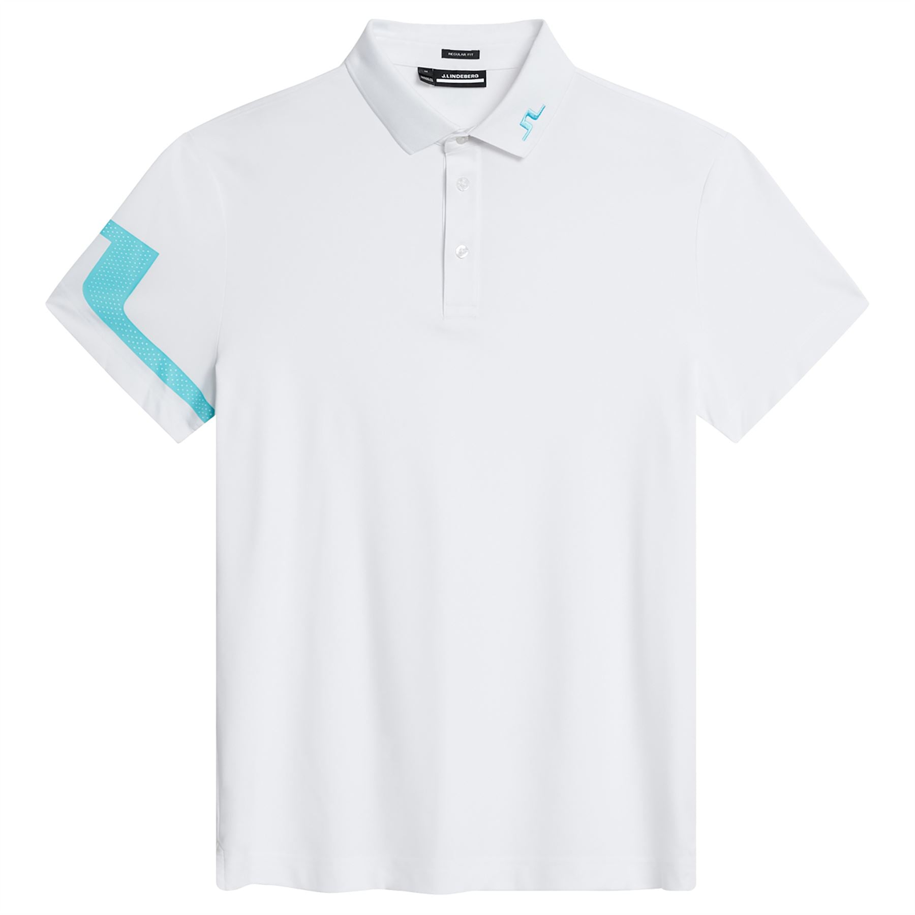 Heath Regular Fit TX Jersey Polo White