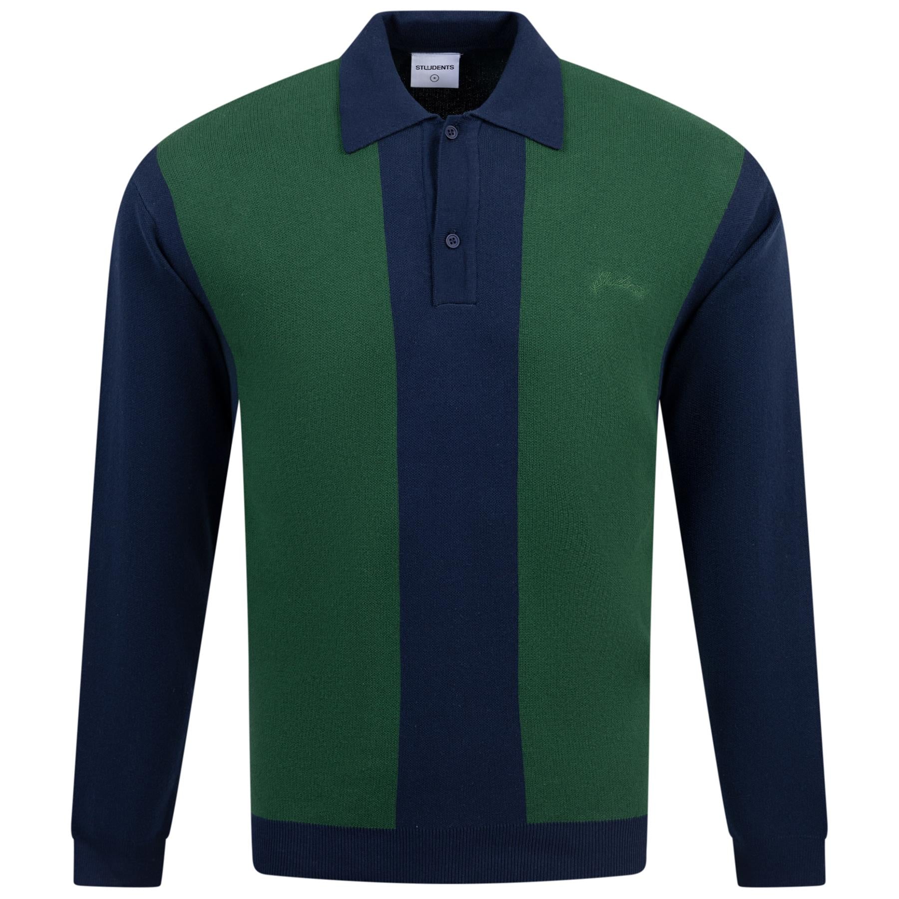 Harrison LS Polo Navy