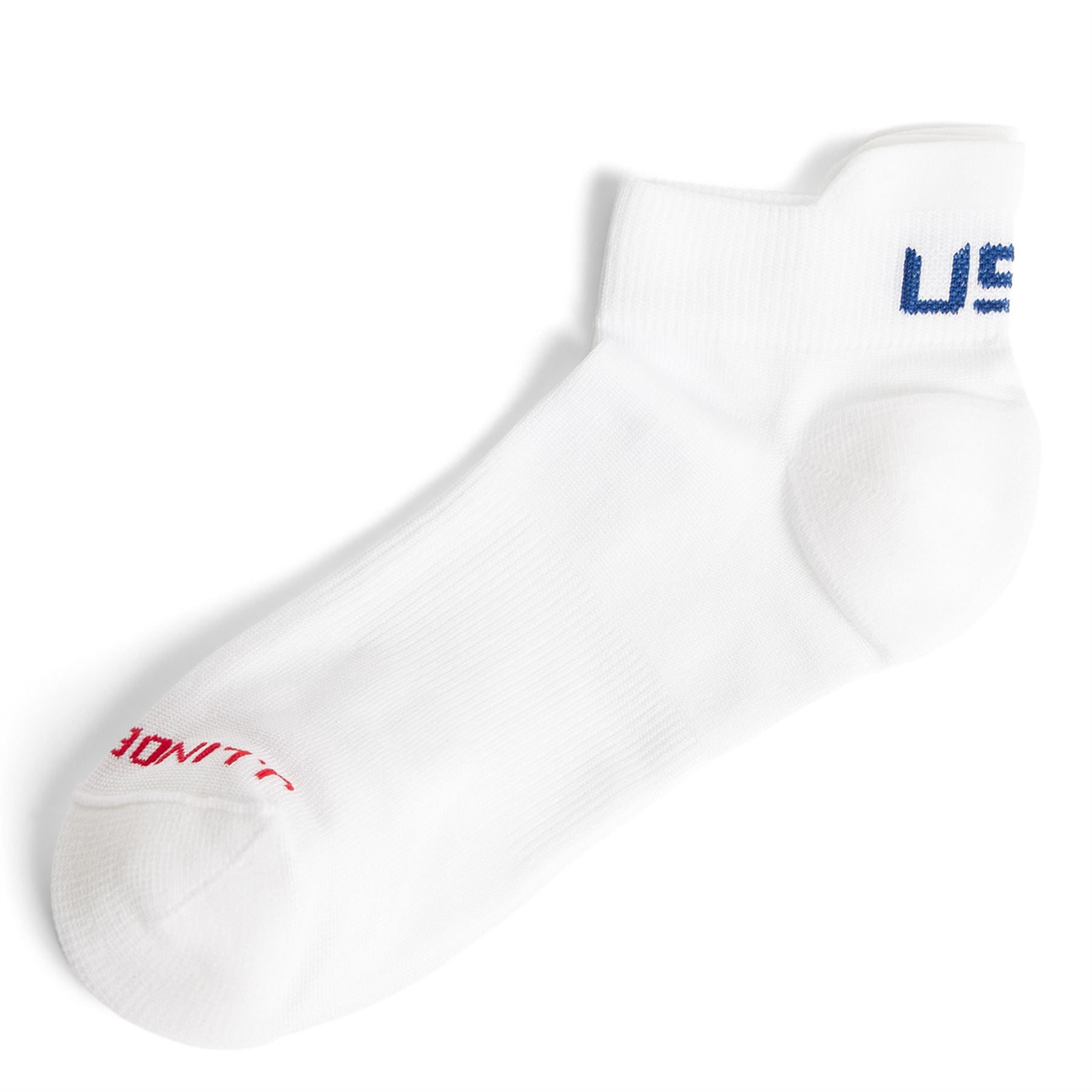 Womens Lei Short Ankle Knitted Socks White
