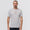Shorts Layover Tee Heather Light Grey