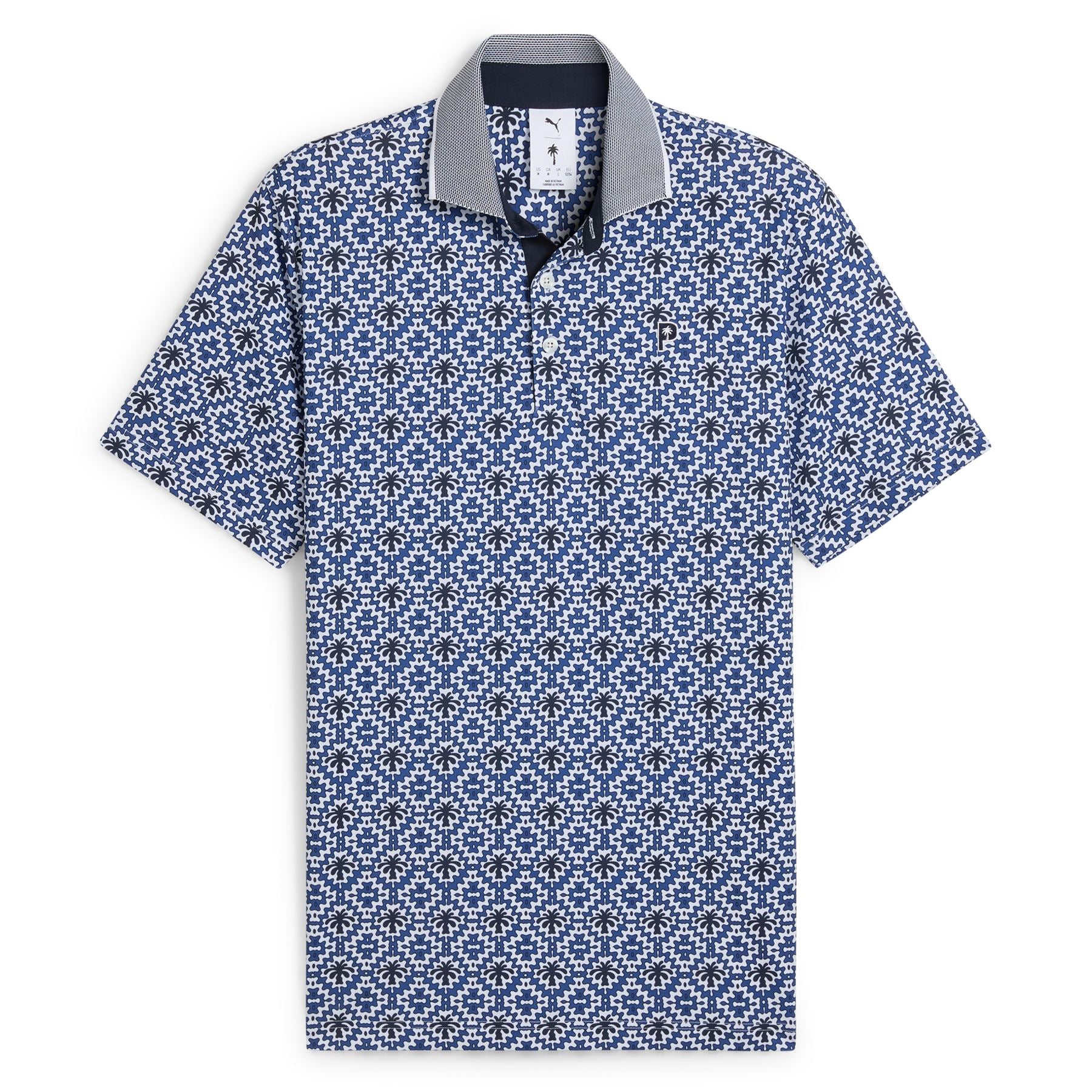 x PTC Tile Polo White Glow/Deep Navy