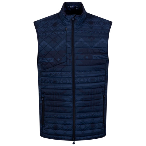 Ghost Wolf Printed Yukon X-Lite Vest Maltese Blue