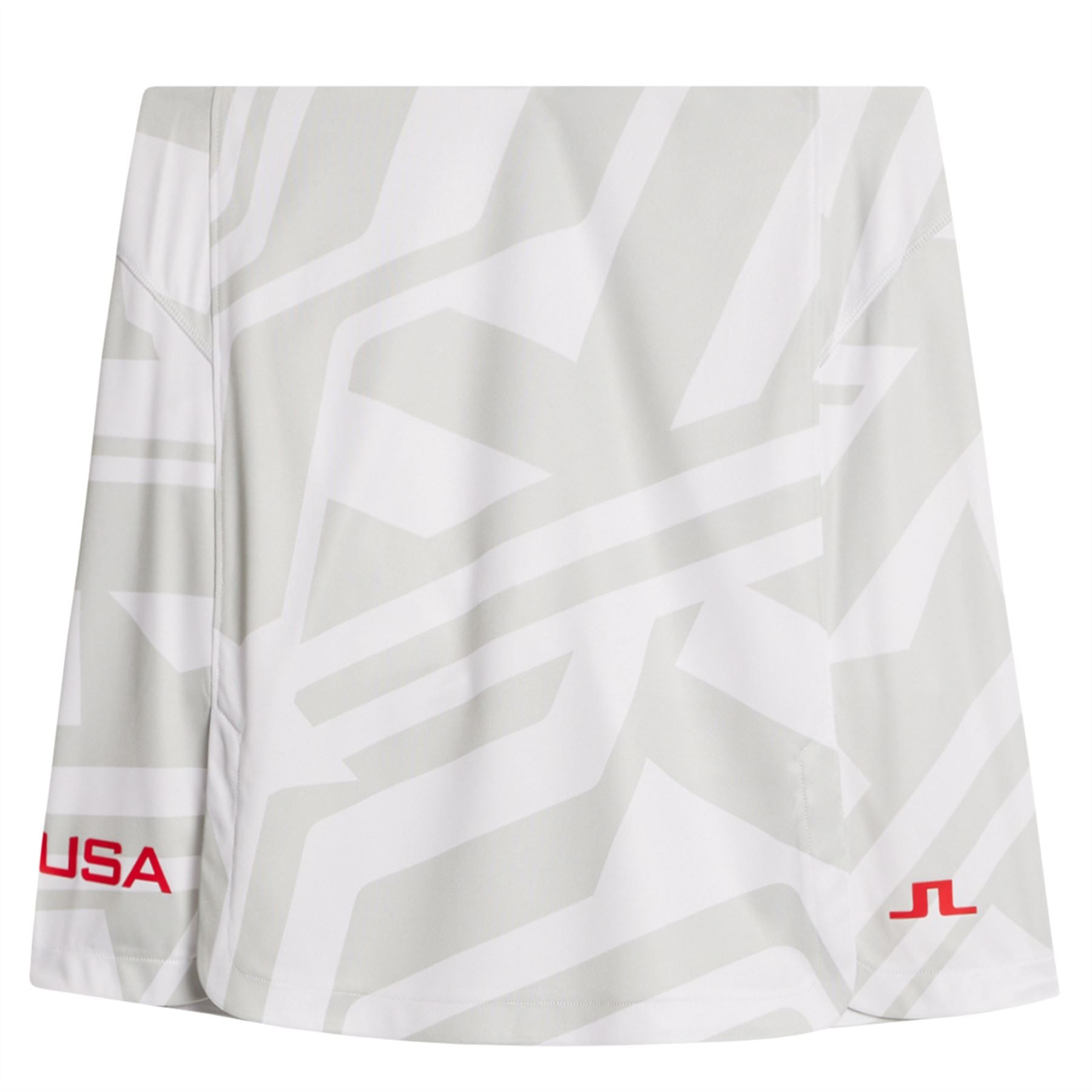 Womens Gisele Printed TX Jersey Skirt US Golf White