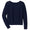 Womens Milla Button Back Cardigan Navy