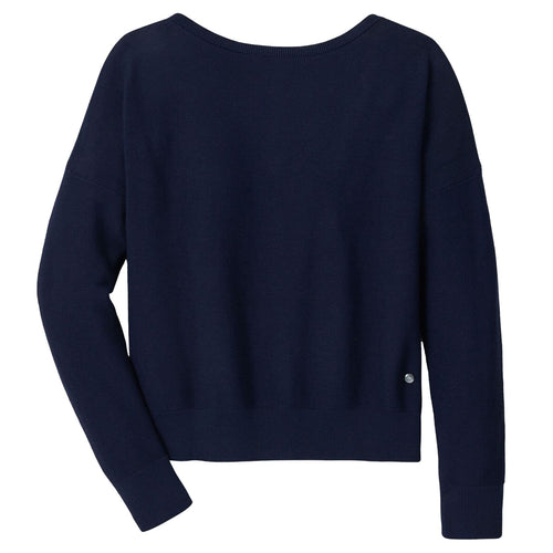 Womens Milla Button Back Cardigan Navy