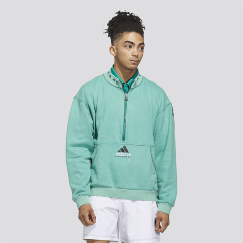 Equipment Quarter Zip Jacket Green