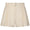 Womens Amara Pleated Shorts Ivory