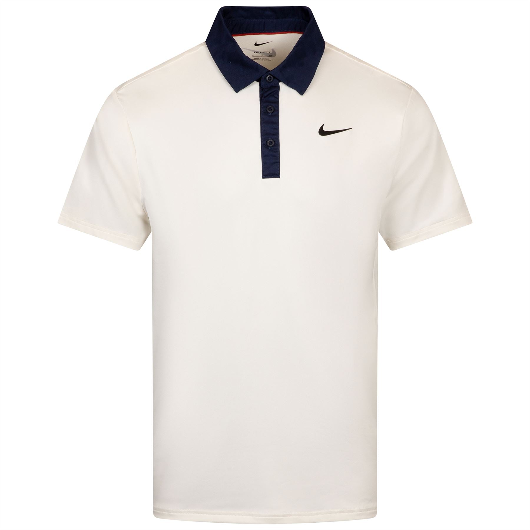 Dri-FIT Tour Contrast Polo Pale Ivory/Midnight Navy/Black