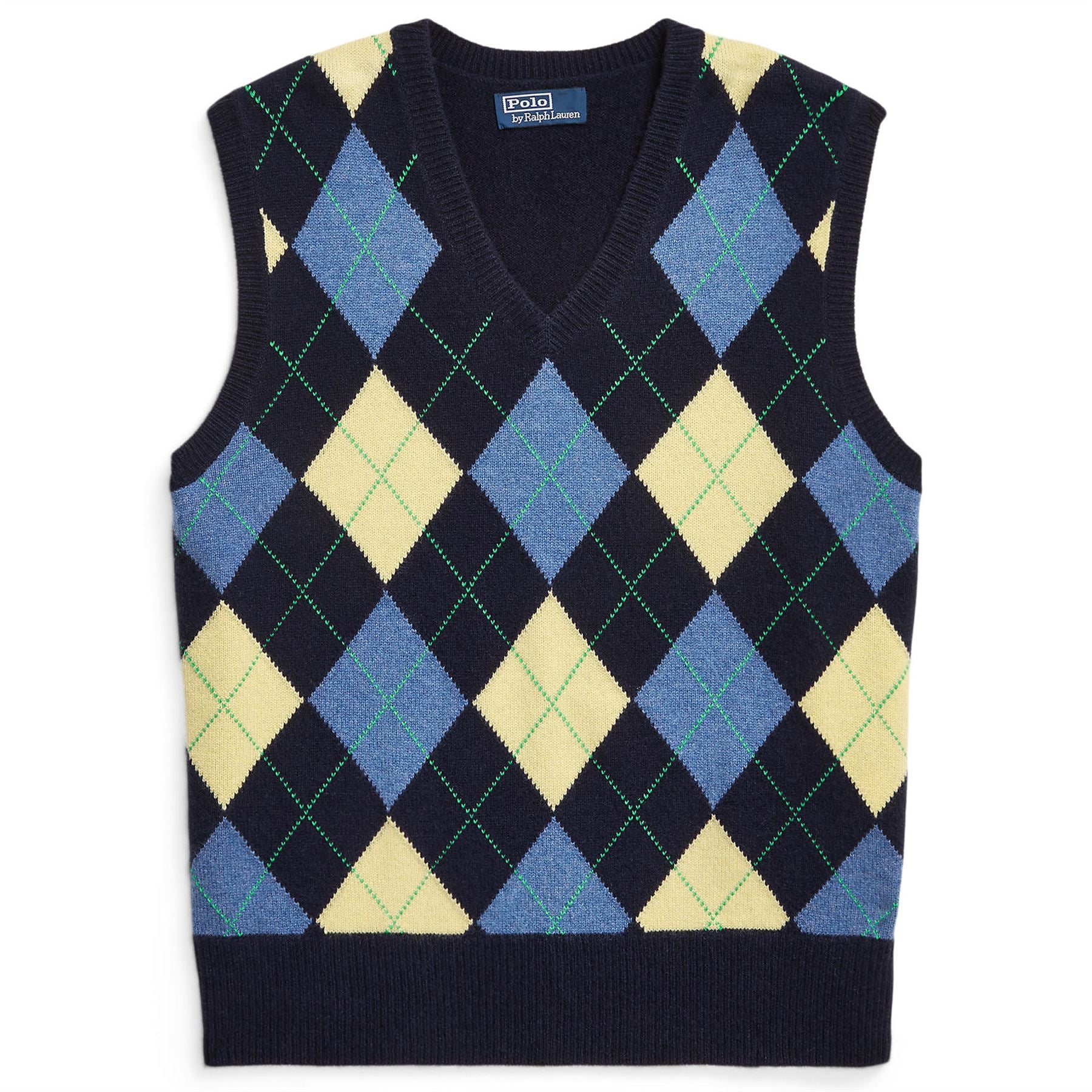 Argyle Vest Navy Combo