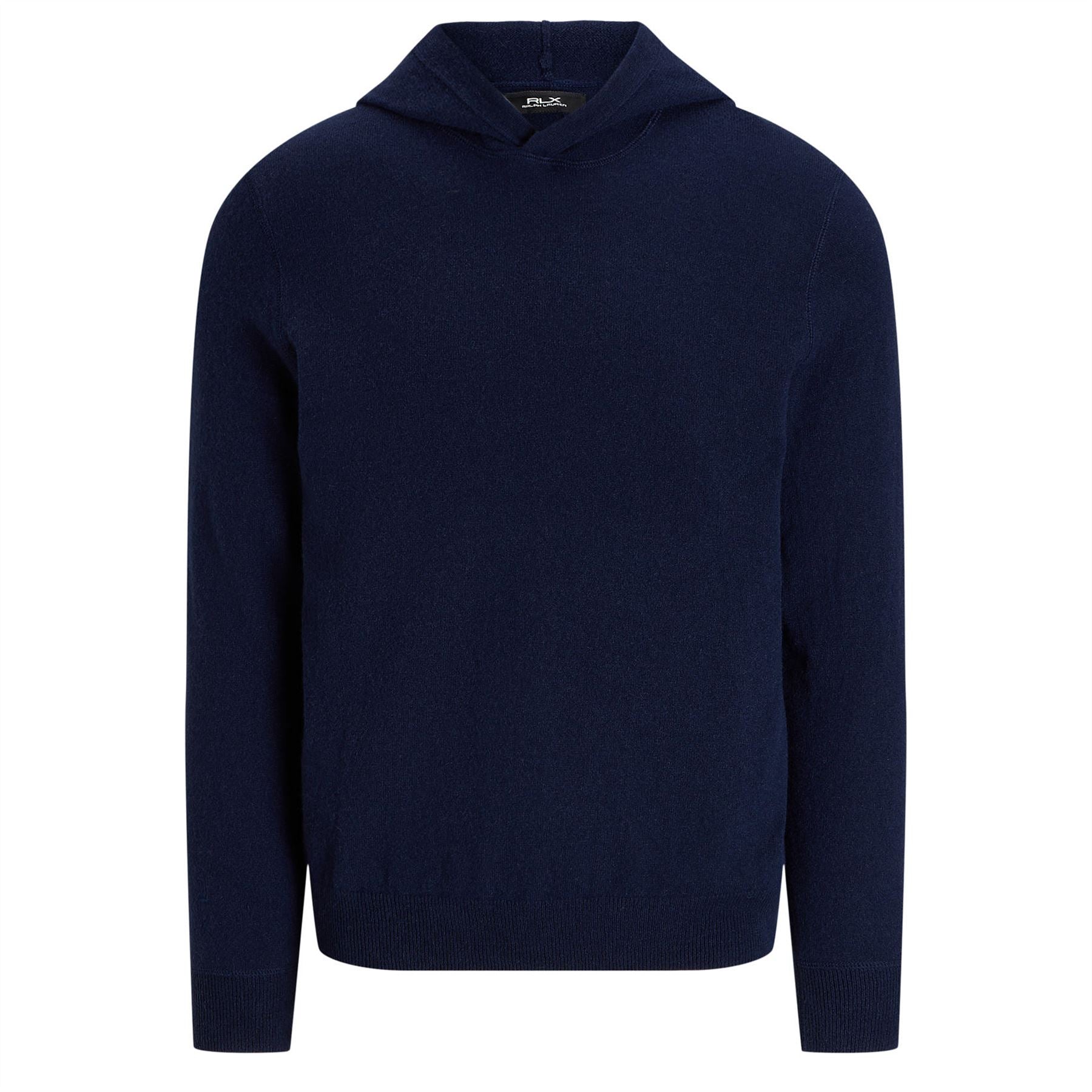 RLX Cashmere Pullover Hoodie Refined Navy