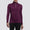 Womens Collagen Half Zip Mid Layer Deep Ruby