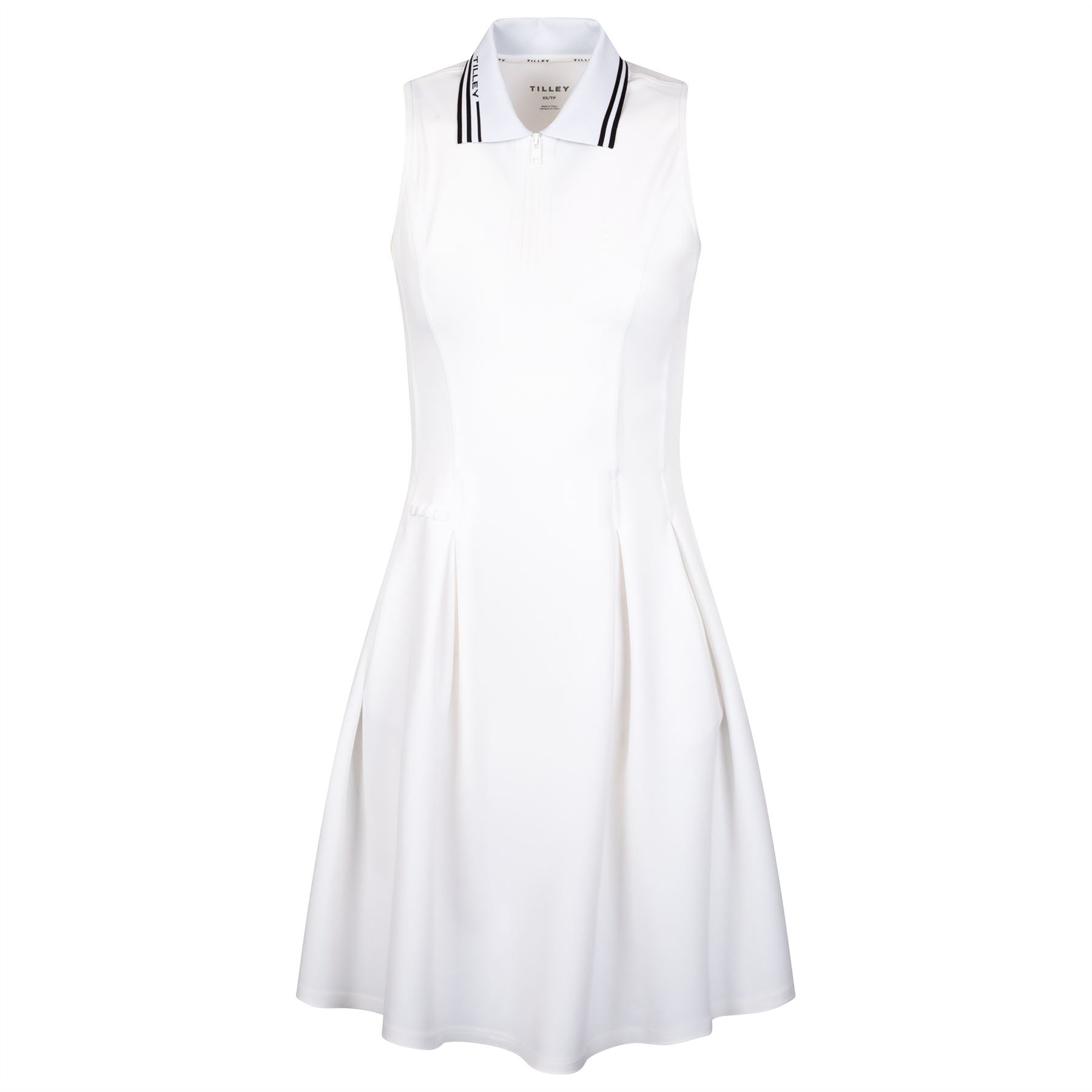 Womens Polo Dress White