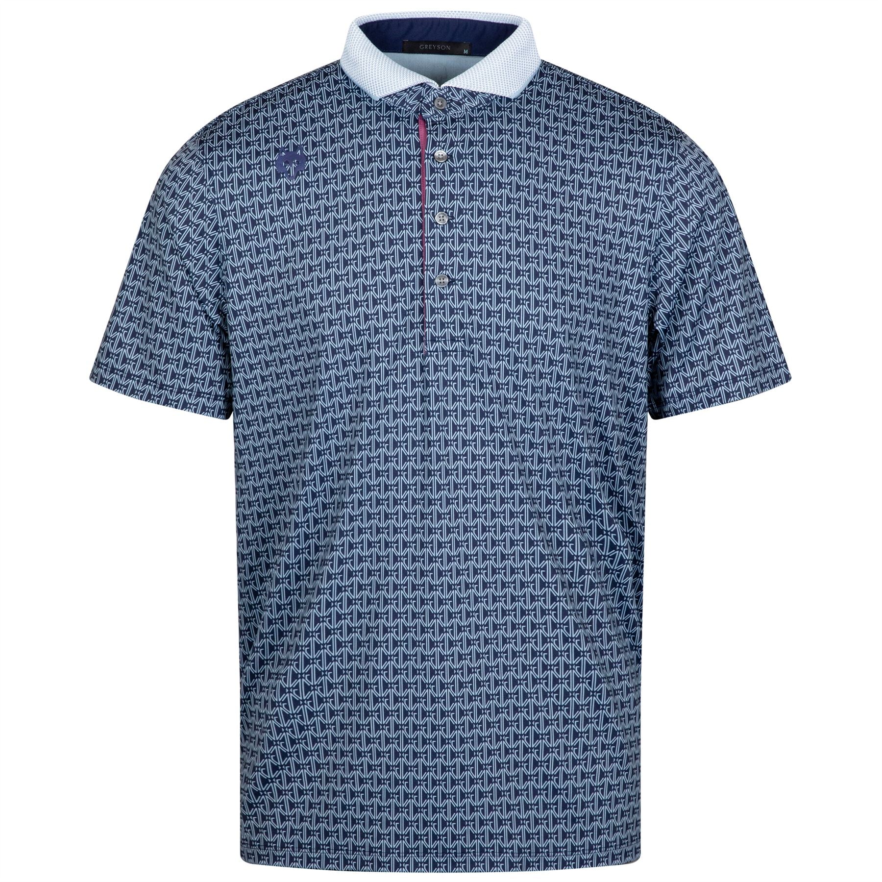 Monogram Polo Maltese Blue