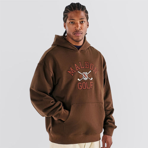 Fesque Crest Hoodie Brown