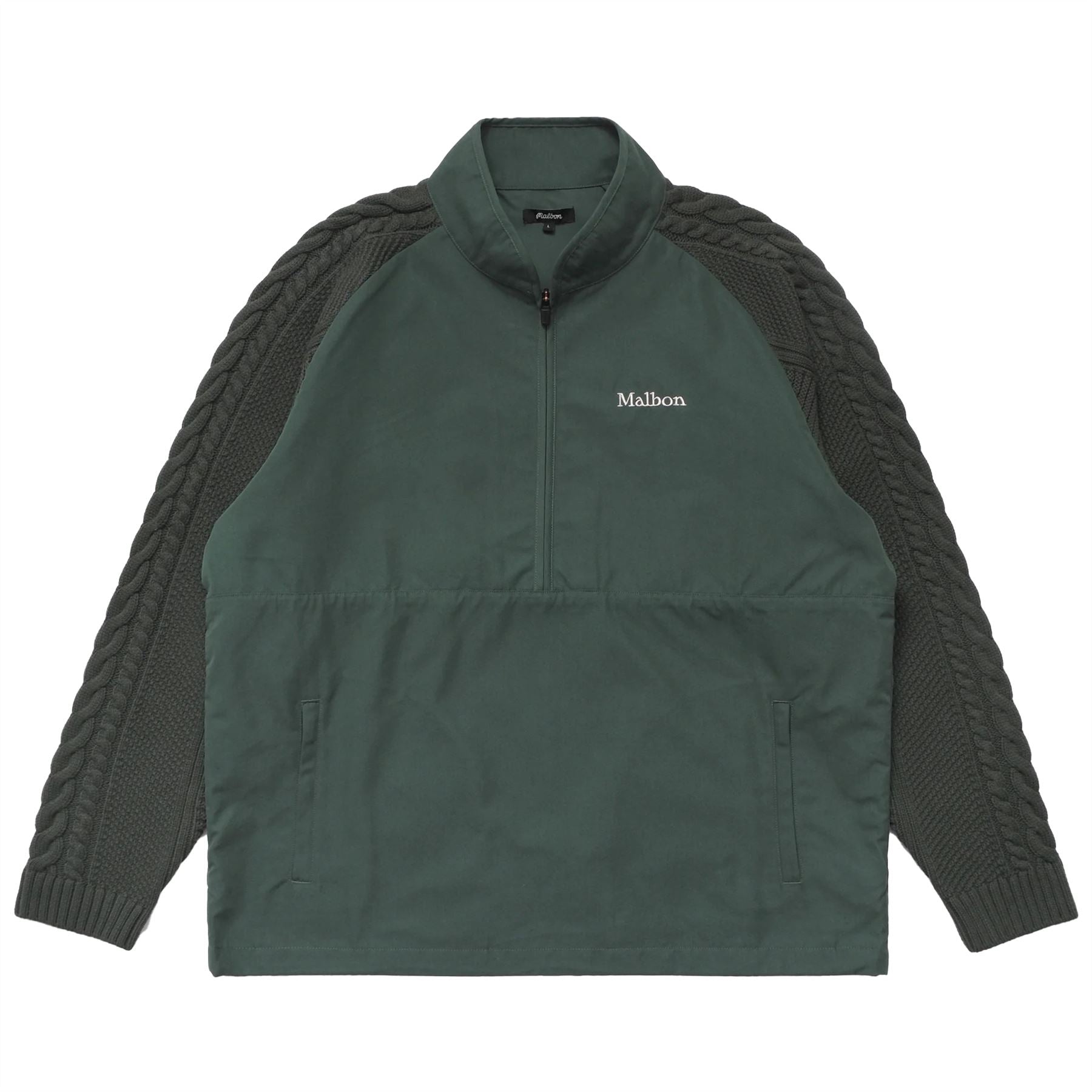 Remington Half Zip Hybrid Jacket Forest