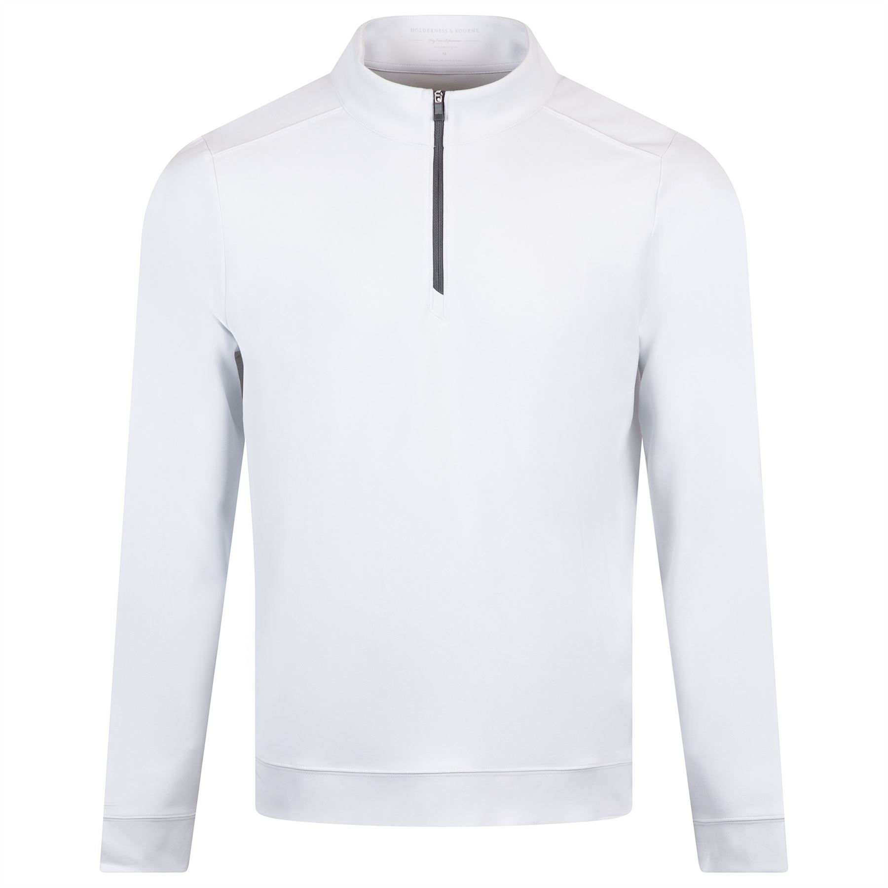 The Dawson Pullover Mid Layer White