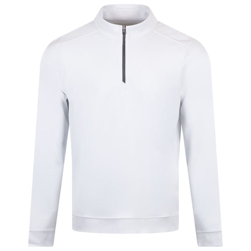 The Dawson Pullover Mid Layer White