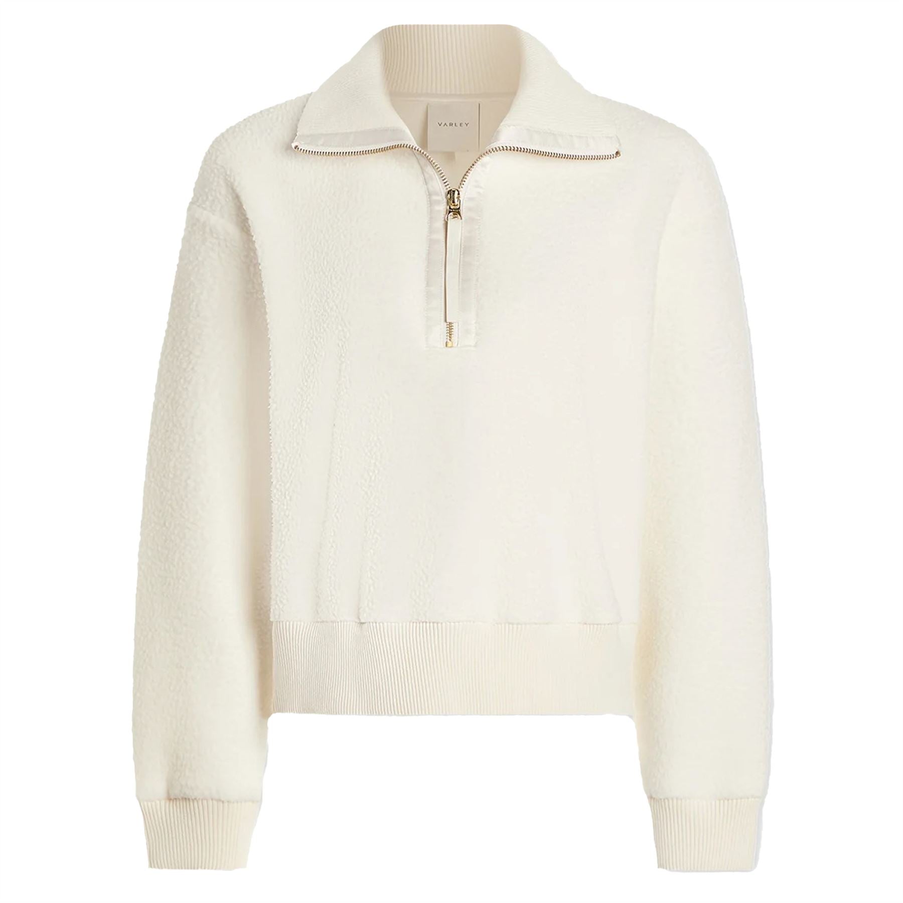 Womens Roselle Half Zip Fleece Egret