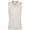Womens Crochet Sleeveless Top Silver Birch