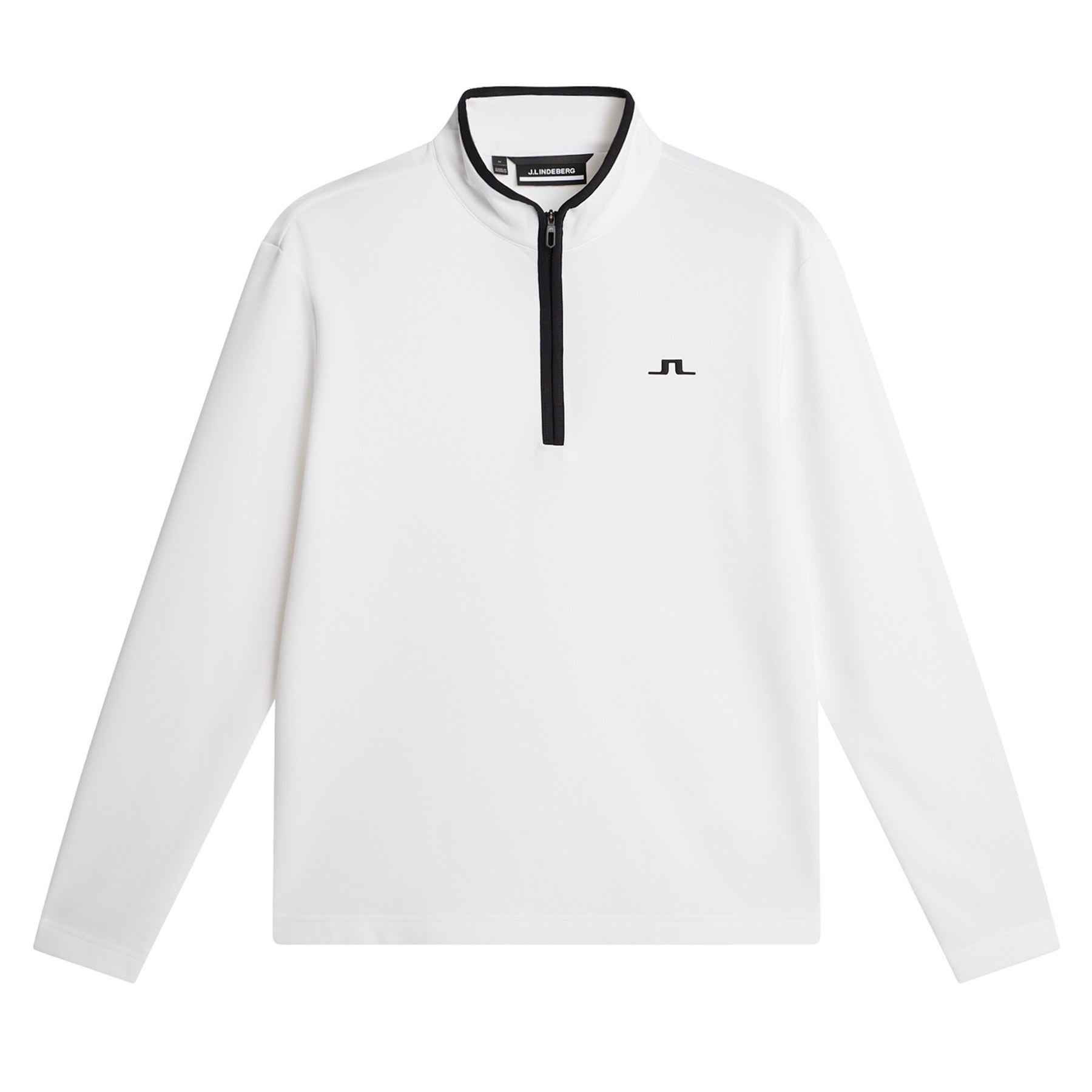 Clide Sportday Quarter Zip Mid Layer White