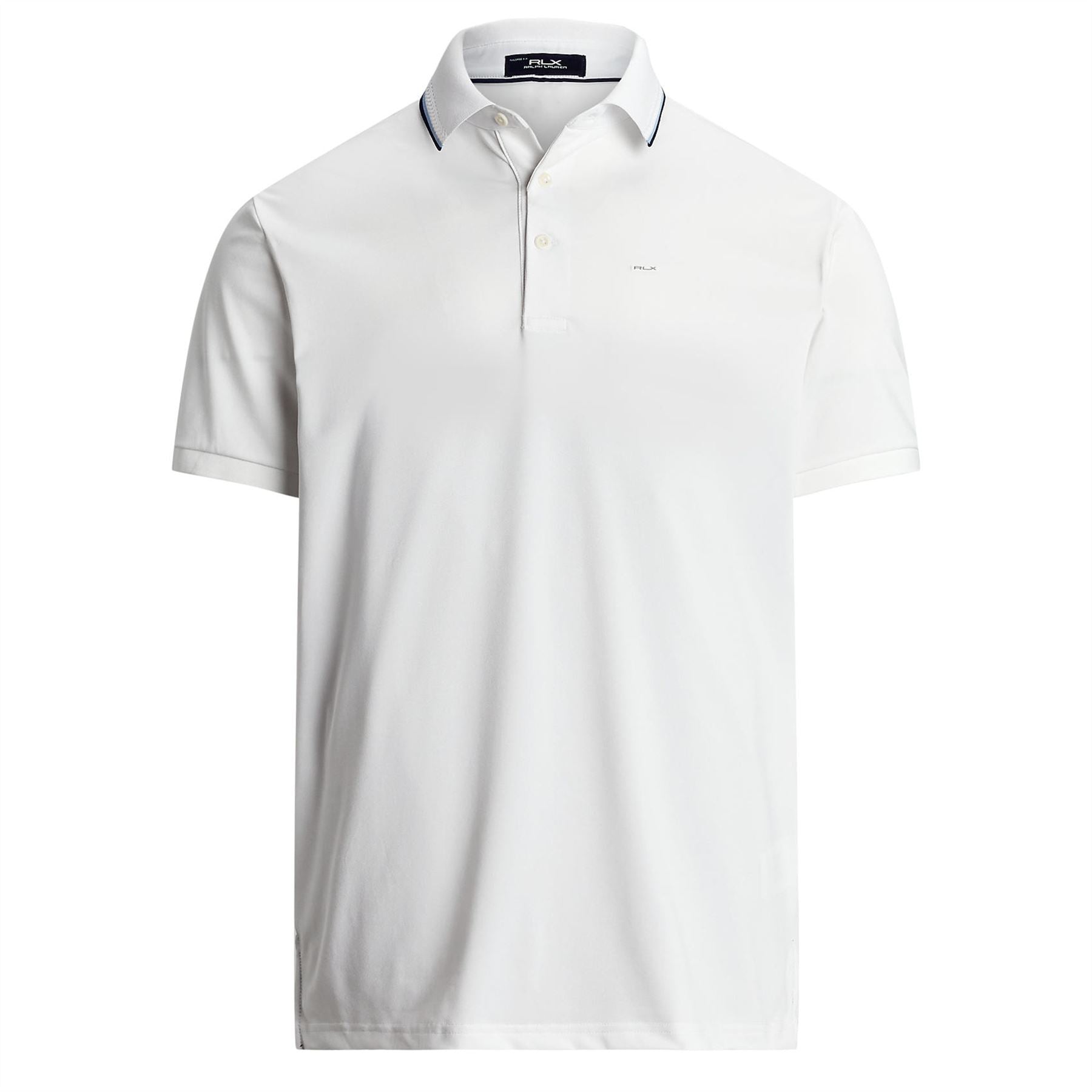 RLX Tailored Fit Air Tech Pique Polo Ceramic White Multi