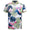 Tour Tech Regular Fit TX Jersey Print Polo Calypso Oil Green