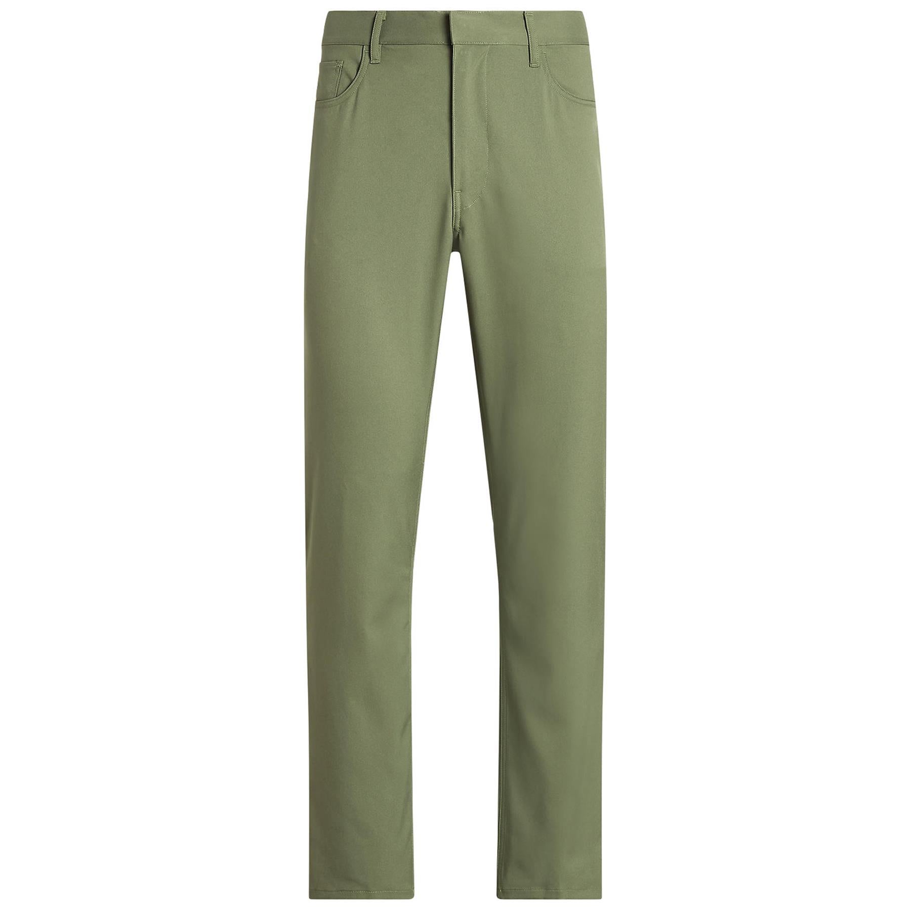 Tailored Fit 5-Pocket Cypress Trouser Cargo Green