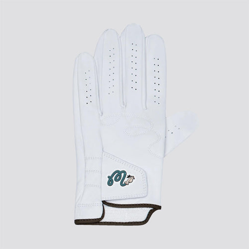 Hawk & Dove Left Hand Golf Glove White