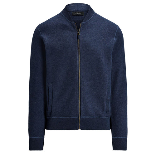 RLX Full Zip Cotton Sweater Navy Combo