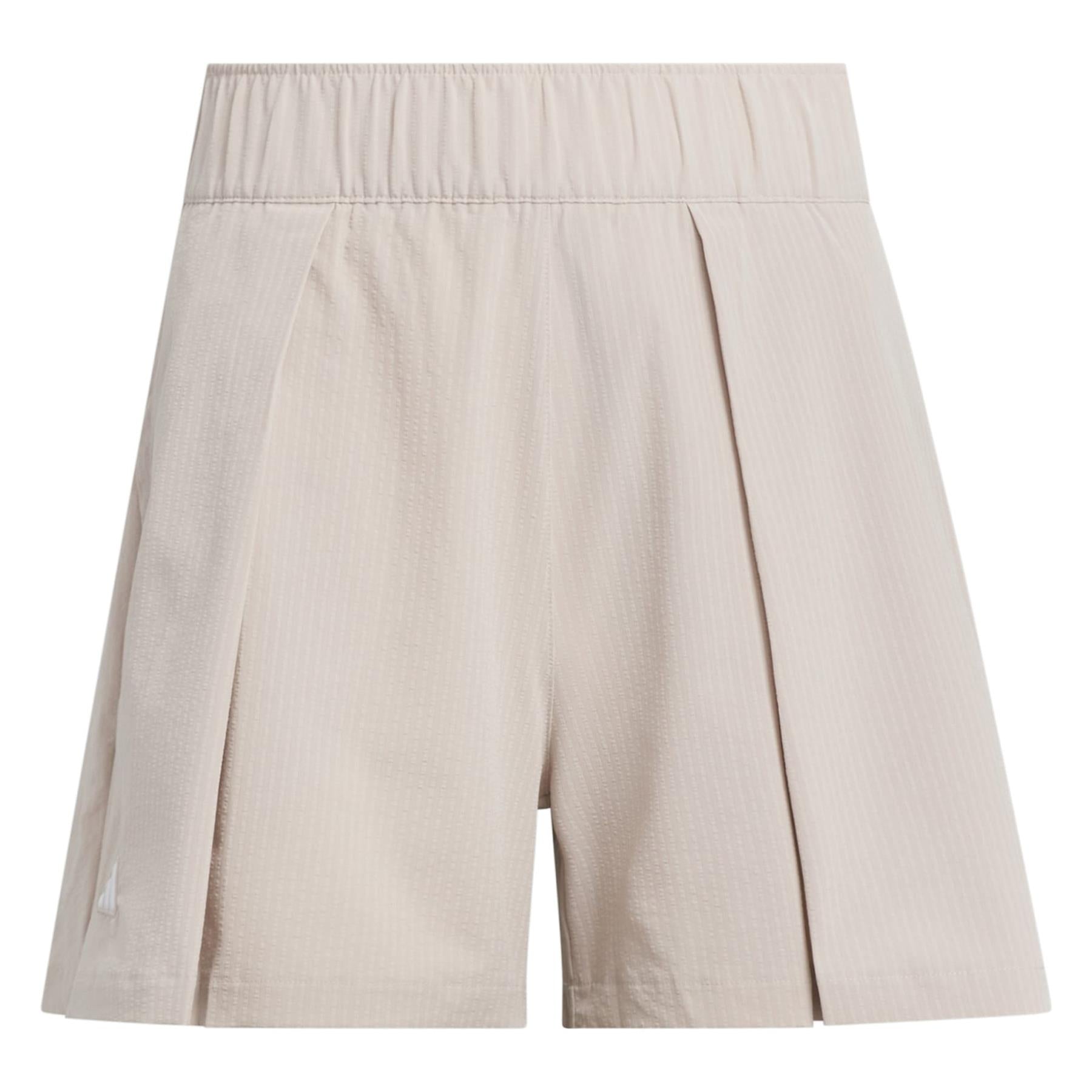 Womens Go-To Pleated Shorts Wonder Taupe