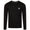 Merino Wool Blend Crewneck Sweater Onyx