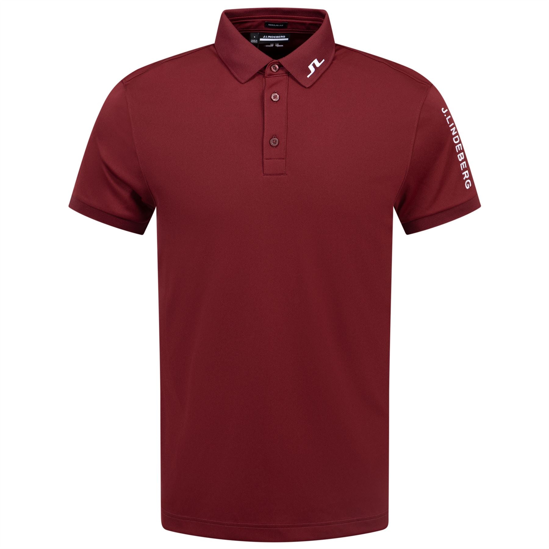 Tour Tech Regular Fit Polo Cabernet