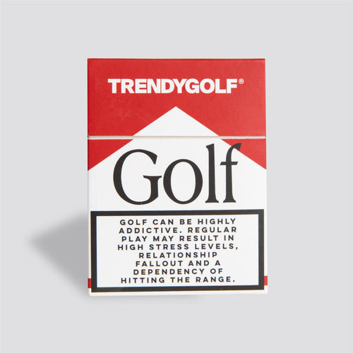 x TRENDYGOLF The Red "Golf Addiction" Tee Pack