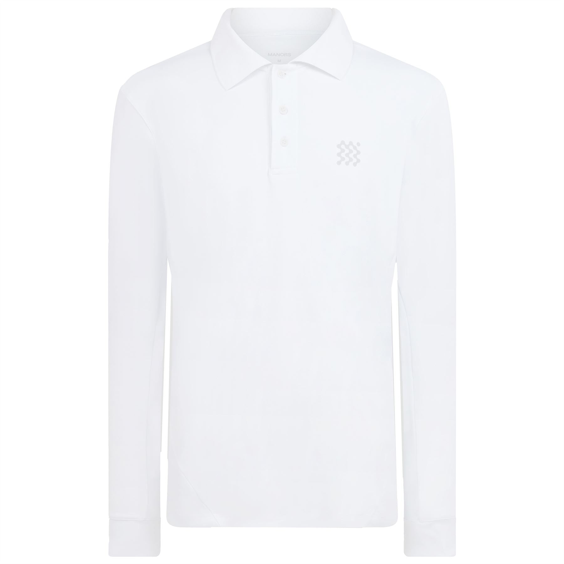 The Course LS Polo White