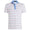 Multi Stripe Tech Jersey Polo Snow